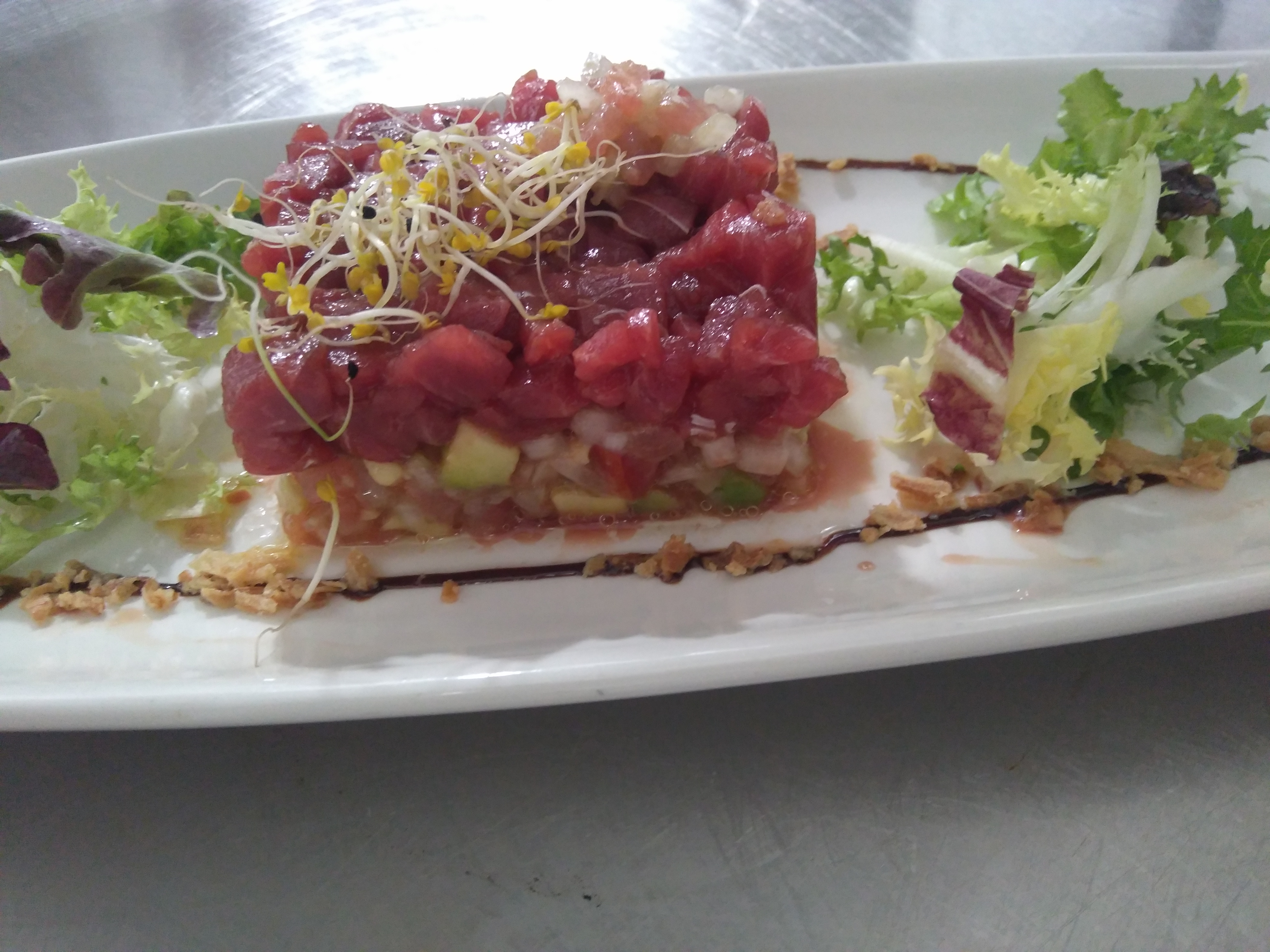 Tartar de atun rojo