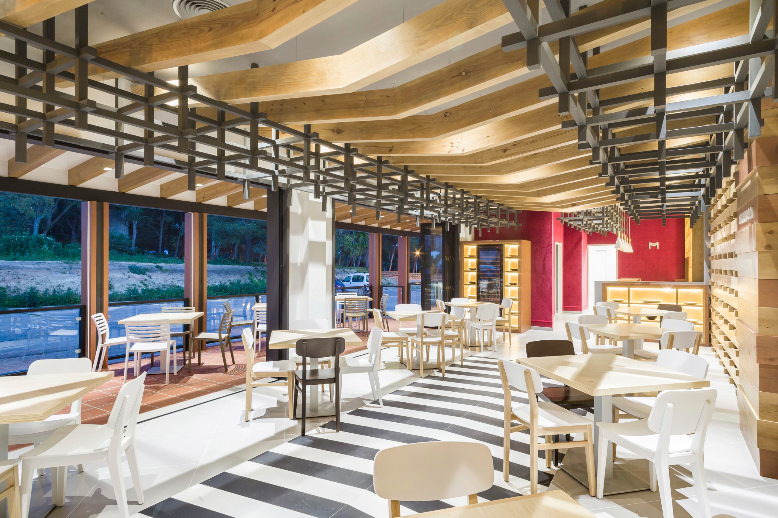 Interior del restaurante